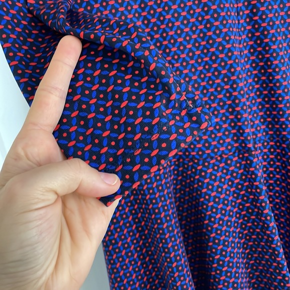 TORY BURCH Jenny Dress in Navy Sea Ocho Rios - Picture 9 of 9